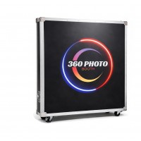 Heavy Duty Case with Wheels Universal Protective Carry Case with CNC Foam, Aluminum Frame, Lockable Casters 112×102×20cm Equipment Storage for Photo Booth, DJ, Tools (Case Only)