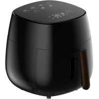 ELPIS 4L Air Fryer, 1400W Compact Air Fryer with 7 Preset Modes, LED Touch Screen, Non-Stick Basket, Auto Shut-Off - AF359-T