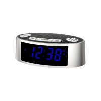 2-in-1 Digital Alarm Clock with White Noise Machine, 20 Soothing Sounds, 5 Timer Options, Dimmable LED Display, Snooze Function, USB-C Charging, for Bedroom and Travel Model 301
