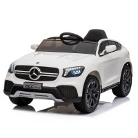 Licensed Mercedes-Benz Coupe GLC 12V Kids Ride On Car (White)