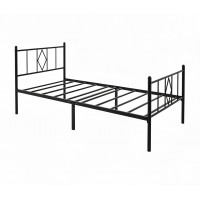 Twin XL Metal Bed Frame, Heavy Duty Steel Platform with Headboard, Noise-Free Slats, Mattress Foundation for Kids, Teens, and Adults – 203 x 99 cm