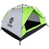 Lightweight Camping Tent with Carrying Bag, 2-4 Person Tent for Outdoor, Camping, Hiking - EL-T34