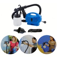 Electric Paint Sprayer, 650W Professional Handheld Spray Tool 800ml for Home Interior and Exterior Walls, House Painting - TV-01