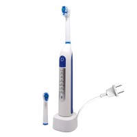 Smart Electric Toothbrush, Rotating Oscillating Toothbrush with 6 Cleaning Modes, 2 Brush Heads, IPX7 Waterproof - ALB-910-6