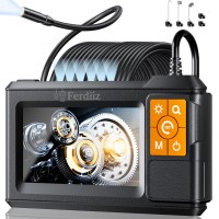  Borescope Inspection Camera, 4.3 in 1080P, 10 m, IP67