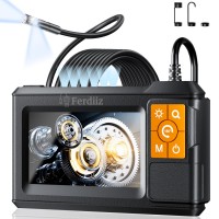 Dual-Lens Borescope, 1080P, 5 m Cable for Auto and Pipes