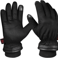 2-Pairs Winter Gloves, Waterproof, Windproof, Thermal Warm Touchscreen Gloves for Outdoor Sports, Cold Weather -30°C
