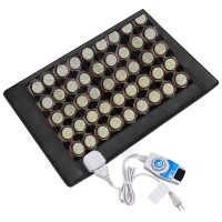 Heating Pad with Jade Stones – Large 24"x38" Heated Therapy Mat for Pain Relief, Smart Digital Controller, Deep Penetration Heat for Back, Legs, Neck & Muscle Relaxation - PAD100