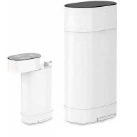 Instant Hot Water Dispenser, Portable Countertop Water Boiler with 5 Temperature Settings, Child Lock, Dual Water Supply Modes, Compact Desktop Hot Water Machine for Home Office Travel