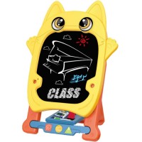 Owl Artist Magnetic Drawing Board, Cartoon Animal Shape Erasable Writing Tablet for Children, Kids - 3662