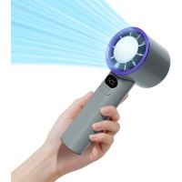 Portable Mini  Fan Handheld Cooling Fan with Ice Cold Plate, 3000mAh Rechargeable Battery  Instant Cooling, USB Personal Air Cooler for Home, Office, Travel, Outdoor Model B11B