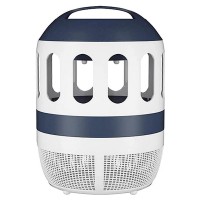 Indoor Mosquito Trap Lamp, LED Light Pest Repellent Lamp for Home (Black)