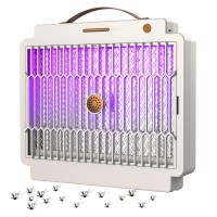 LED Mosquito Lamp, Portable 360° UV  Insect Zapper Killer with PU Handle, Quiet Operation for Home, Indoor, Outdoor - XH-333