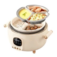 INTEXCA 4L Multifunctional Electric Pressure Cooker, 1000W Cooker with LED Display, Non-Stick Pot - HP-40H9