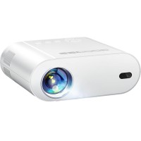 Home Theater Projector 4K Support 600 ANSI Brightness WiFi 6 & Bluetooth 5.2  300" Display Auto Keystone  Remote Focus Full HD 1080P  Compatible with TV Stick, HDMI, USB, AV, iOS & Android Model GD500