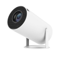 Portable Smart Projector Dual-Band WiFi 2.4G/5G, Android 11, Auto Keystone, 180° Rotating Stand Compact Home Theater Projector for Movies & Family Entertainment