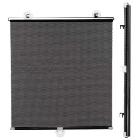 Retractable Window Sunshade, PVC Sunshade Privacy Screen with Suction Cups for Car, Home, Kitchen, Office (40 x 60cm)