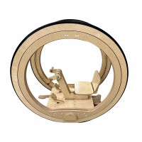 Wooden Kids Ride-On Rolling Whee Cart | Indoor & Outdoor Balance Training Toy  Pedal Steering, Smooth Ride, Durable Birch Wood  1090×640×1090mm  Ages 3–10