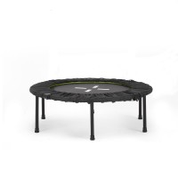 48” Rebounder Trampoline for Adults  Quiet Bungee Cord System, Heavy-Duty Steel Frame, 330 lb Capacity, Anti-Slip Feet  Indoor Cardio & Full-Body Fitness Model : LFHM057GN