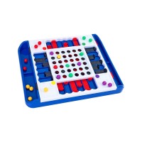 Trap Game Family Board Game for Kids Aged 7+, Strategic Trap Game with Marbles, 2–4 Players, Educational Fun Game for Boys and Girls